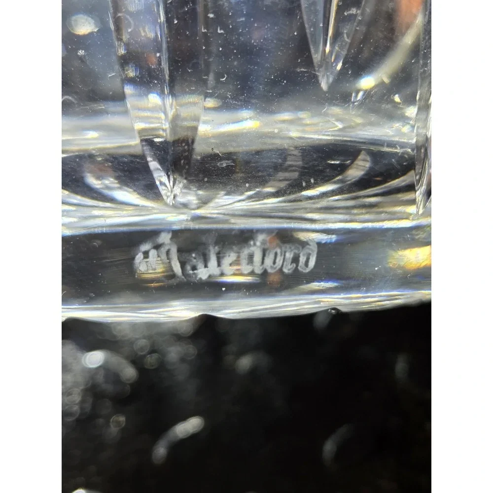 VINTAGE WATERFORD Small Bud Vase 3
